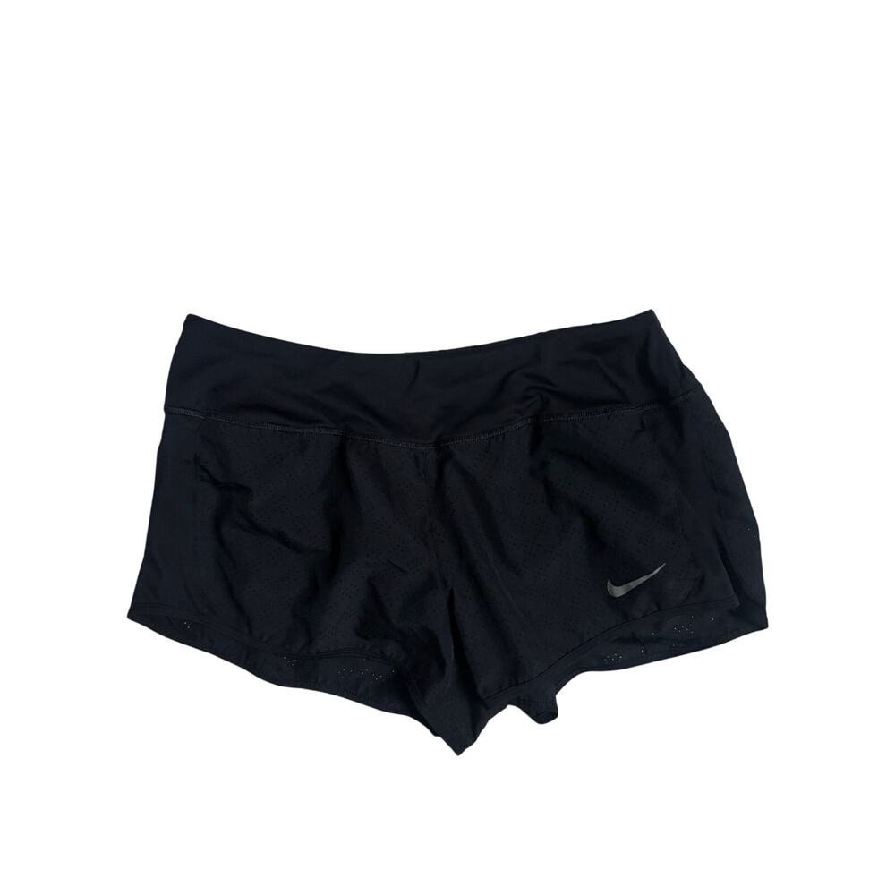 Nike Women's Dri-FIT Dry Crew Running Shorts (Black) - Size Medium